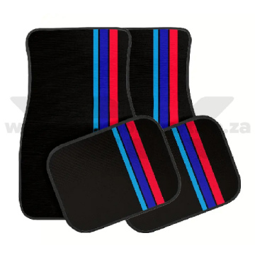BMW Motorsport Classic Strip Floor Mats