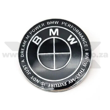 Black BMW M Wheel Caps