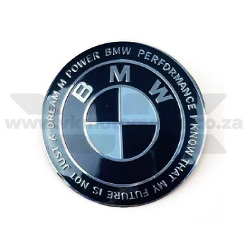 Monochrome BMW M Wheel Caps