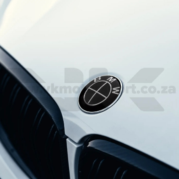 Classic Roundel BMW Black Emblem