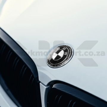 Monochrome BMW M Emblem